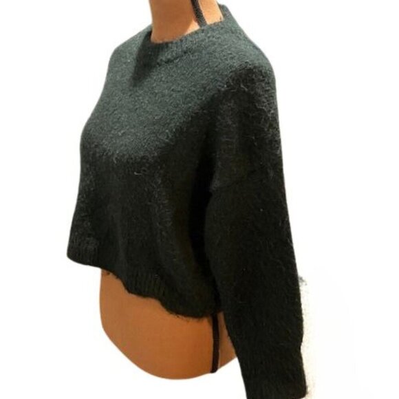 Abercrombie & Fitch Super Soft Black Sweater – Size Small - Picture 3 of 6